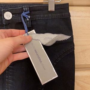 BNWT BCBG MAXAZRIA JEAN JONIE denim jean pencil skirt in blue cadet size 27